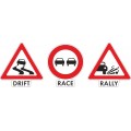 Drift race rally